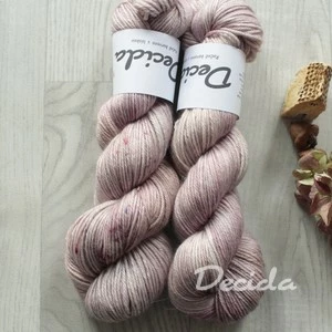 "Powder rose" 70%alpaka/10%kašmír/20%hedvábí