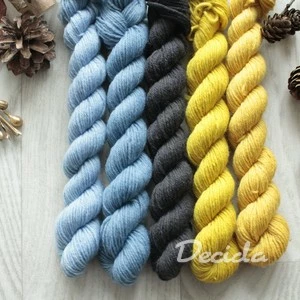 "Minis set 5" 5x20g - EXTRA Merino sw/polyamid 365m/100g