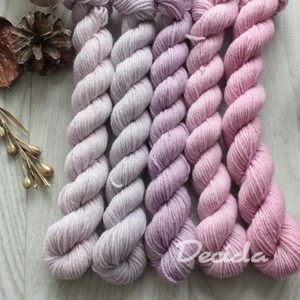 "Minis set 6" 5x20g - EXTRA Merino sw/polyamid 365m/100g