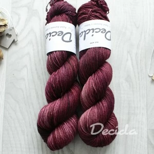 "Hot wine" - extra MERINO se sw 4mm