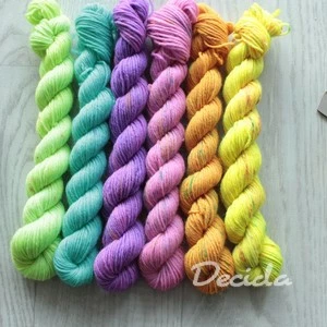"Minis set 20" 6x20g - EXTRA Merino sw/polyamid 365m/100g
