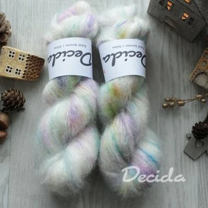 "Unicorn" - NOVINKA 75%mohér/25%hedvábí 50g