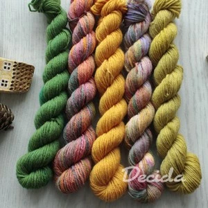 "Minis set 22" 5x20g - EXTRA Merino sw/polyamid 365m/100g