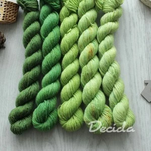 "Minis set 23" 5x20g - EXTRA Merino sw/polyamid 365m/100g