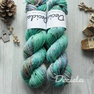 "Azuria" - merino a Donegal neps ARAN 166m/100g