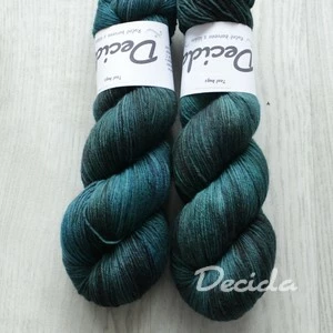 "Teal hugs " - EXTRA Merino sw/polyamid 365m/100g
