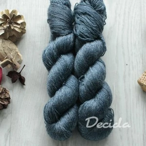 "Dark blue" Merino/tencel 333m