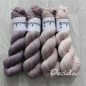 Fade set "Perla" 400g - 80%merino/20%bambus