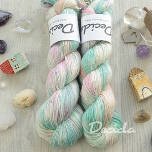 "Soft Bubble"- 50% Alpaca/25% Hedvábí/25% len 400m
