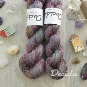 "Fluorita"- 50% Alpaca/25% Hedvábí/25% len 400m