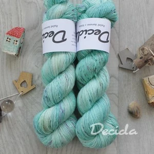 "Playa en Cancún" merino/hedvábí 70/30 400m jednonitka