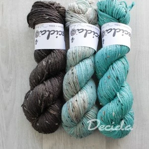 "Mix" - merino a Donegal neps ARAN 166m/100g