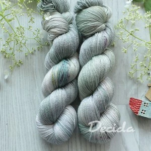"Louka za úplňku" merino/hedvábí 50/50 600m