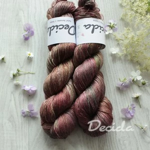 "Chestnut Wood" 100% pravé hedvábí 400m