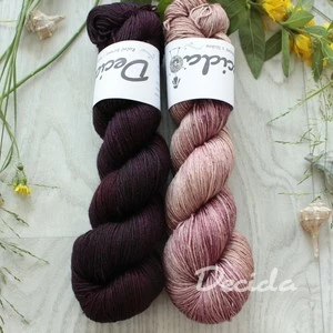 "Set 3" 200g - 80% merino 20% hedvábí 360m