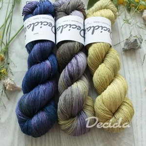 "Set 20" 300g - 80% Merino 20% hedvábí 3mm (360m)
