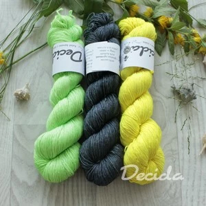 "Set 22" 300g - 80% Merino 20% hedvábí 3mm (360m)