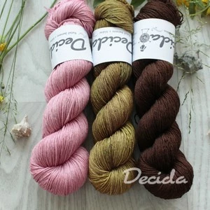 "Set 24" 300g - 80% Merino 20% hedvábí 3mm (360m)