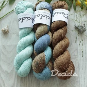 "Set 27" 300g - MIX materiálů (merino/hedvábí)