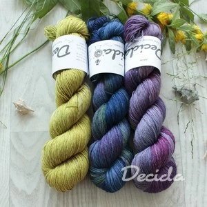 "Set 29" 300g - MIX materiálů (merino/hedvábí)