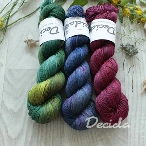 "Set 31" 300g - MIX materiálů (merino/hedvábí)