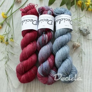 "Set 34" 300g - MIX materiálů (merino/hedvábí)