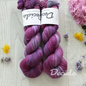 "Fuchsia" merino/hedvábí 70/30 400m jednonitka