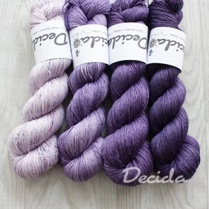 "Set 37" 400g - 80% Merino 20% hedvábí 3mm (360m)