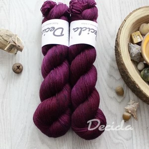 "Dark Burgundy"- merino sw 400m/100g