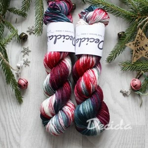 "Vánoční girlanda" - extra MERINO se sw 4mm