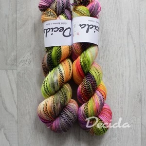 "Halloween Squash" - ZEBRA Merino sw/nylon 400m/100g