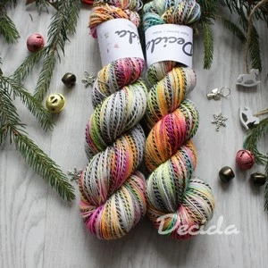"Neon balm 3" - ZEBRA Merino sw/nylon 400m/100g