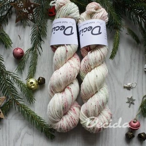 "Vánoční girlanda - Sugar" -  extra MERINO se sw 4mm 