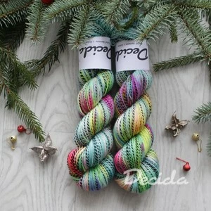 "Aqua party" - ZEBRA Merino sw/nylon 400m/100g