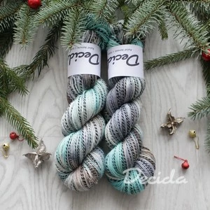 "Snowie" - ZEBRA Merino sw/nylon 400m/100g
