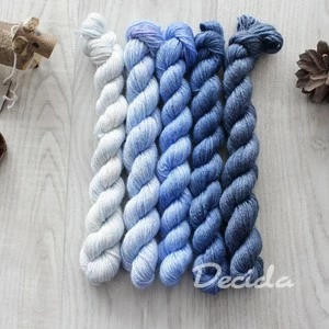 "Set 4" - merino/hedvábí 50/50 400m