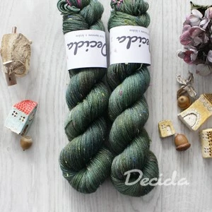 "Isar" -  85% merino sw a 15% donegal nopky barevné