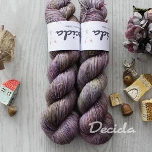 "Mures" -  85% merino sw a 15% donegal nopky barevné