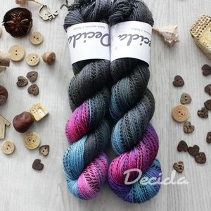 "Galaxi 2" - ZEBRA Merino sw/nylon 400m/100g