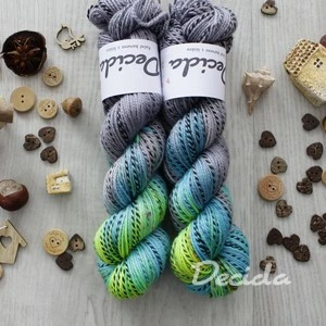 "Krokodýl" - ZEBRA Merino sw/nylon 225m/100g
