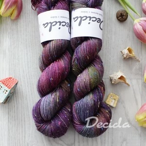 "Angara" - 85% merino sw a 15% donegal nopky barevné
