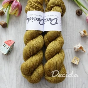 "Corn" 120g - 65%merino 20%hedvábí a 15% yak