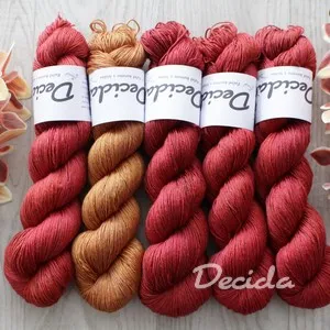 "Set 8" Merino/hedvábí 365m (cena za 100g)