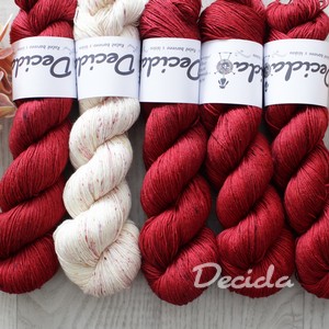 "Set 10" Merino/hedvábí 365m (cena za 100g)