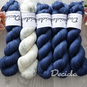 "Set 12" Merino/hedvábí 365m (cena za 100g)