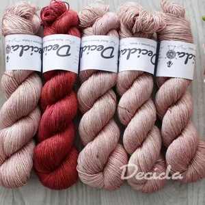 "Set 16" Merino/hedvábí 365m (cena za 100g)