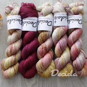 "Set 18" Merino/hedvábí 365m (cena za 100g)