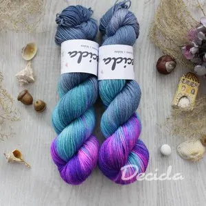 "Cupa" - Merino sw/polyamid 270m/100g