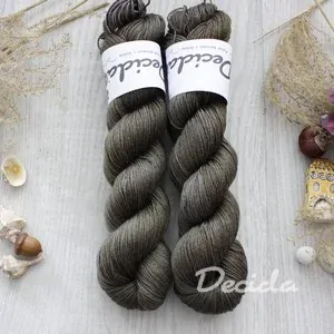 "Khaki" - 70%merino/10%kašmír/20%hedvábí 400m