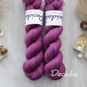 "Raspberry" - 70%merino/10%kašmír/20%hedvábí 400m